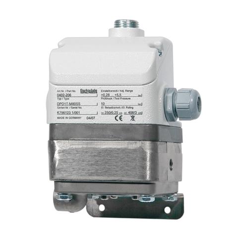 Metal Diapgragm Pressure Switches for differential pressure control